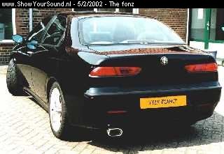 showyoursound.nl - The Fonz - the fonz - 02.jpg - De stoere achterkant met natuurlijk de SYS sticker op de achterruit.